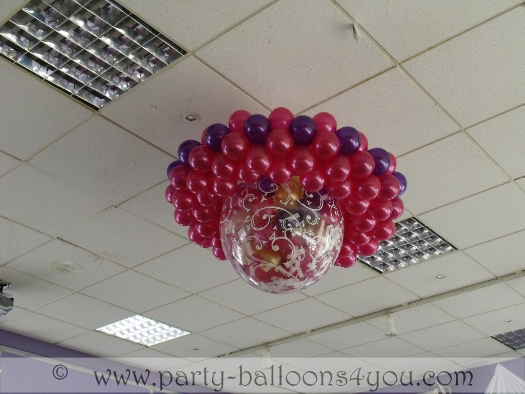 Exploding Balloon drop for weddings and parties